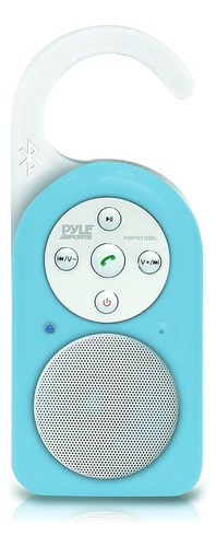 Altavoz De Ducha Impermeable Inalambrico Bluetooth Azul