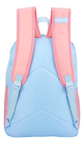 Mochila Casual Kangaroos Azul/rosa 4bp1 Color Azul