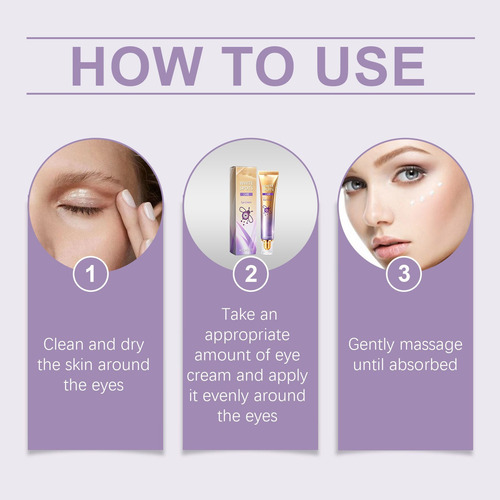Creme De Cuidado Ocular X Para Melhorar Uniformemente O Tom,