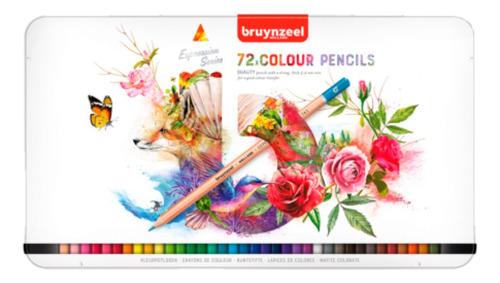 Lápices De Colores Bruynzeel Expression Set 72 Colores