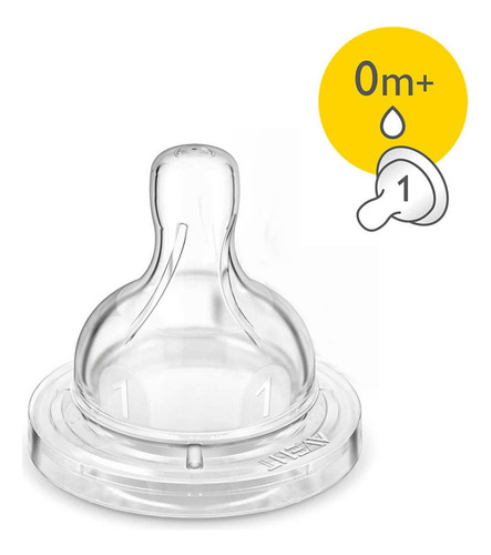 Avent CLASSIC+ SCF631/17 tetina anticolicos philips flujo muy lento +0m