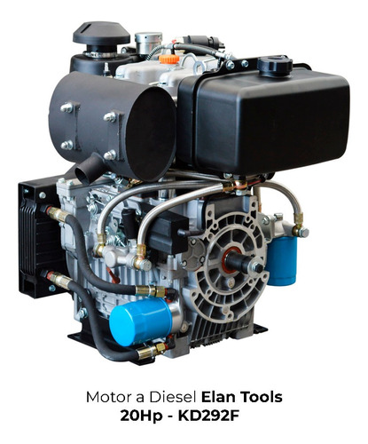 Motor Diesel Elan Tools 20hp Kd292f