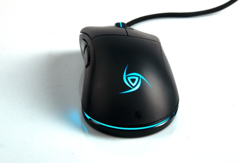 Imagen 3 de 8 de Mouse Gamer Vsg Aquila Negro Pc Rgb Usb 80g 400dpi Pmw3360