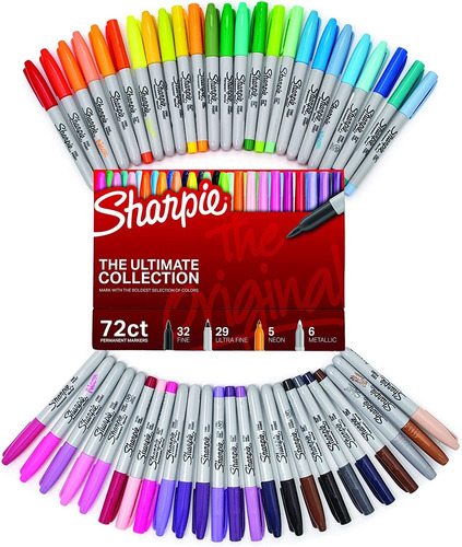 Marcadores Permanentes Sharpie Ultimate Collection X72u