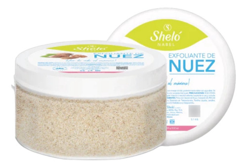 Exfoliante Facial De Nuez Sheló Nabel Elimina Células Muert