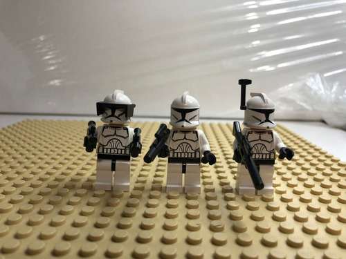 Lego Original Lote-clone Trooper-star Wars Set 8014 (Usado)