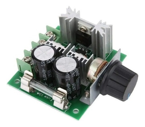 Controlador De Velocidade Pwm Motor Dc 12v À 40v 400w 10a