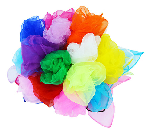 Bufandas De Baile De Seda For Niños, 6 Unidades