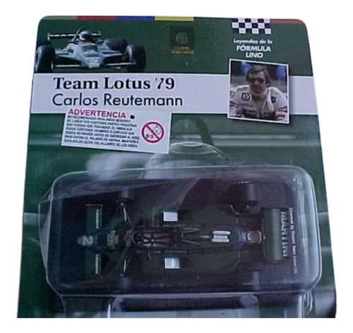 Leyendas Fórmula F1 Lotus 79 Carlos Reutemann 1/43 C/revista