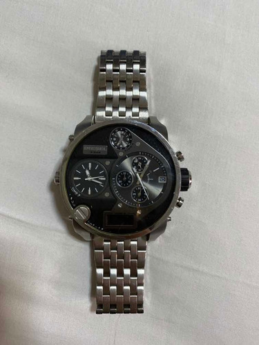 Relógio Diesel Masculino Mr Daddy Dz 7221 Chumbo