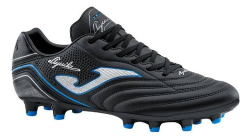 Tenis Deportivo Futbrol Soccer Tacos Joma Uiia Negro Hombre