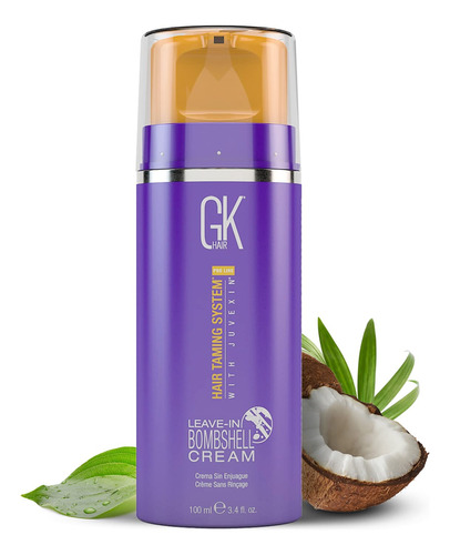 Gk Hair Global Keratin Leave In Bombshell Crema Purpura (3.4