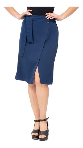 Pollera De Vestir Elastizada MercadoLibre