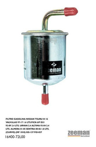 Filtro Gasolina  Nissan Tsuru Iii 97-17 Pick Up D21 93-09