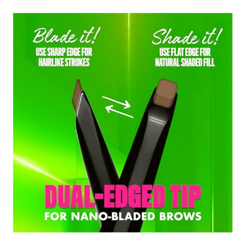 Lápiz De Cejas Blade Shade De Nyx Professional Makeup, Tono