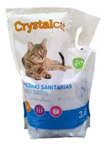 Comprar Piedras Sanitarias Silicas Gel Crystalcat 3,8lts Para Gatos 