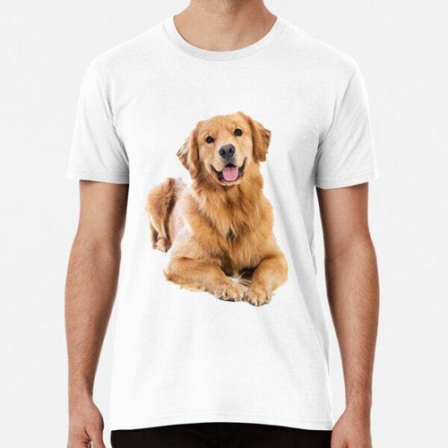 Remera ¡nos Encanta Golden Retriever! Algodon Premium 