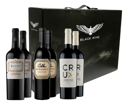Vinos Tintos Cabernet Franc Seleccion Ii X 6 Con Estuche