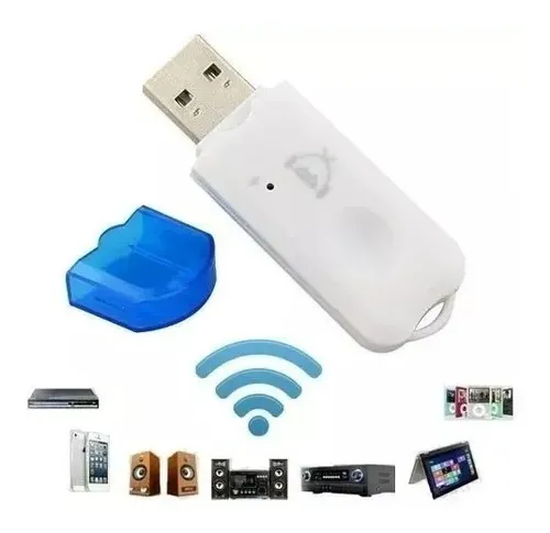 Adaptador Receptor Bluetooth 1.0 Usb Pendrive Carro Musica