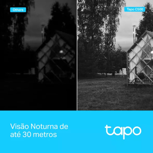 Câmera De Segurança Tp-link Wi-fi Tapo Tc40 1080p 360° Notur