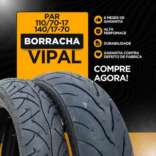 Par Pneu Cb 140/70-17 + 110/70-17 Sport Par S 66/54 Preto