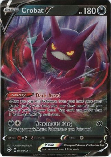 Crobat V 44/72 Ultra Raro Pokemon Tcg