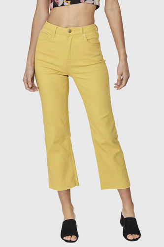 Jeans Recto Amarillo Nicopoly