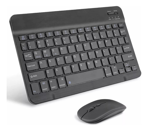 Mouse Y Teclado Inalámbricos En Inglés