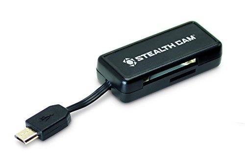 Stealth Cam Micro Usb Otg Lector De Tarjetas De Memoria Para