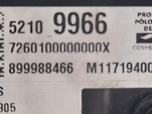 Tela Multimídia Gm Onix 5210 9966 (Usado)
