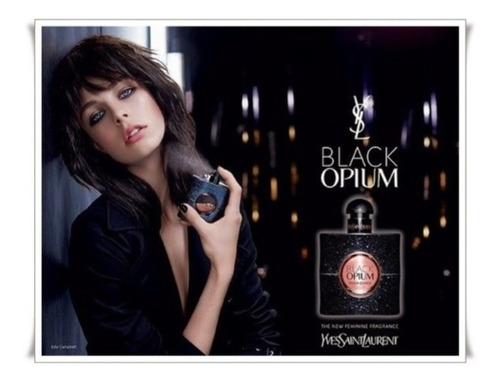 Black Opium De Yves Saint Laurent 90ml Edp Dama - Original