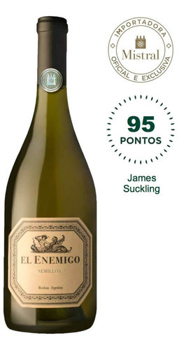 Vinho El Enemigo Sémillon 2017 750ml