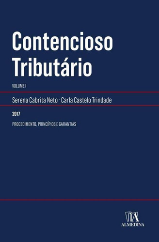 Libro Contencioso Tributario Vol I 01ed 17 De Neto Serena Ca