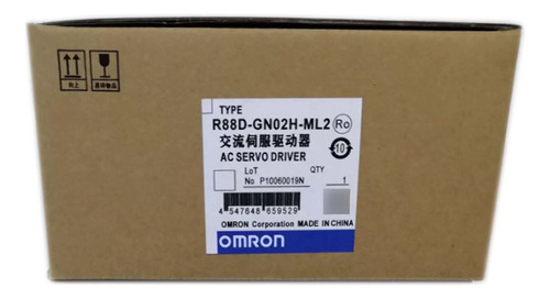 One Omron R88d-gn02h-ml2 Servo Driver In Box New Ttg