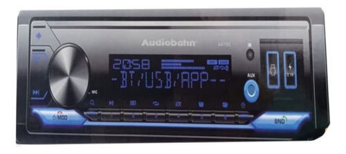 Autoestereo Bluetooth Audiobahn Aa750 Am/fm Usb Aux Control