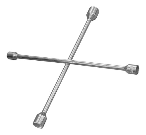 Llave Cruz Cromada 4 Bocas 17mm 19mm 21mm 23mm Reforzada