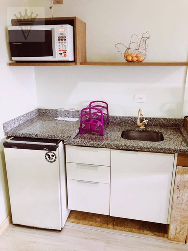 Imagem 6 de 11 de Flat Com 1 Dormitório Para Alugar, 35 M² Por R$ 1.800,00/mês - Jardim Paulista - São Paulo/sp - Fl0022