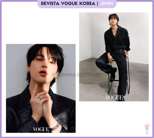 Revista Vogue Korea Abril 2023: Capa De Jimin (bts)