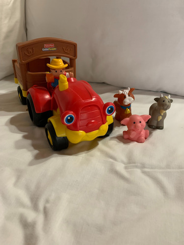 Tractor Fisher Price Little People Little People Rojo (Usado)
