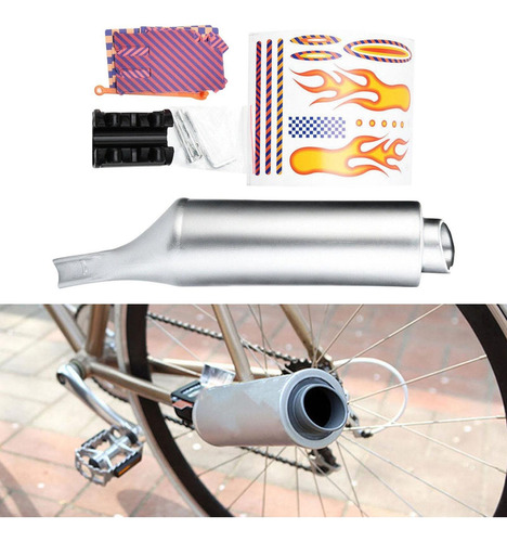 Sistema De Sonido De Escape Para Bicicleta, Tubo De Escape