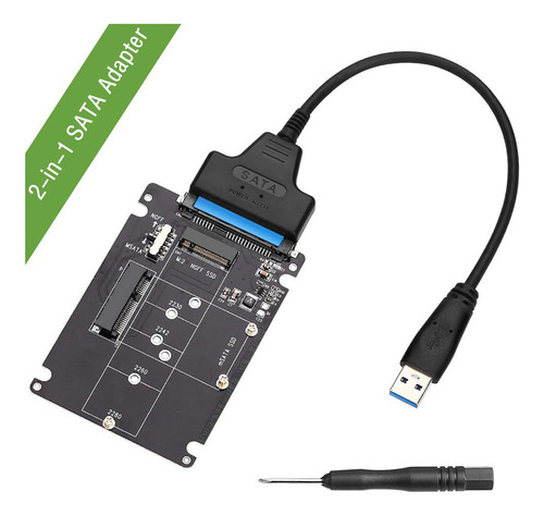 H 2 Adaptadores M.2 Ngff O Msata A 3.0 De Disco Duro Usb