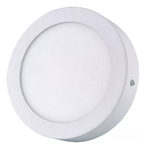 Plafon Led 12w Redondo Ø17 Blanco Luz Neutra Blp150 Lucciola