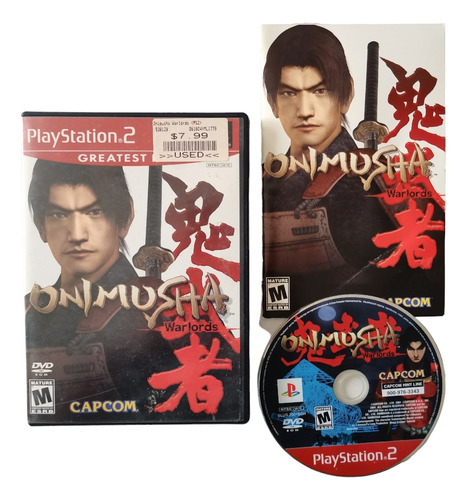 Onimusha Warlord Juego Completo Para Tu Ps2 Con Manual