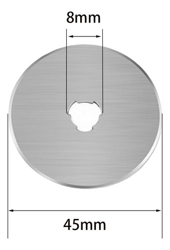 10 Cuchillas De Corte Rotativas De 45 Mm, Cortador Rotativo