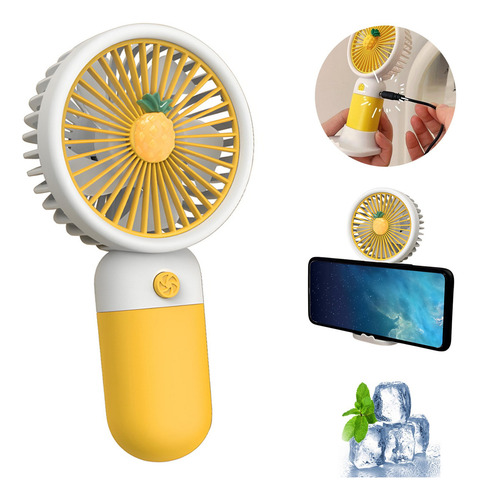 Mini Ventilador Portatil Recargable Ventilador De Mano