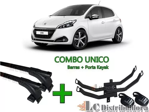 Barras Equipaje Peugeot 208 + Porta Kayak MercadoLibre