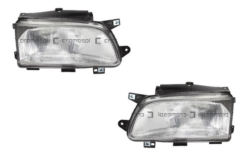 Juego Opticas Faros Peugeot Partner 1998 A 2010