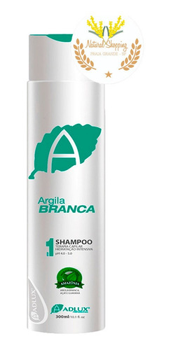 Shampoo Adlux Argila Branca 300ml Tratamento Pos Progressiva