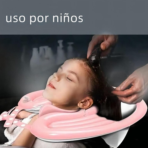 Lavabo De Champú Inflable Portátil Para Mesita De Noche Y En La Cama, Lavabo Plegable De Pvc Para Ancianos, Discapacitados, Embarazadas, Lesionados El Hogar