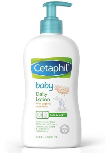 Imagen 1 de 5 de Cetaphil Baby Loción Hidratante Para Bebes Con Calendula